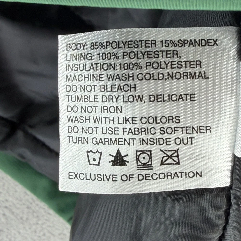 Clique Mens Green The Invitational Embroidered‎ Softshell Full Zip Vest Large L